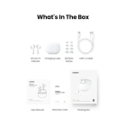 Бездротові навушники UGREEN WS106 HiTune T3 Active Noise-Cancelling Wireless Earbuds,IPX5, White(UGR-90206)