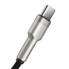 Кабель Baseus Cafule Series Metal Data Cable USB to Type-C 66W 0.25m Black