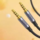 Аудіокабель UGREEN 3.5mm 4-Pole M/M Audio Cable Alu Case 2m