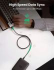 Кабель UGREEN USB 2.0 A Male to Mini 5 Pin Male Cable 3m (Black)