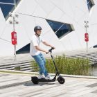 Електросамокат OKAI ES40-Blue 10", 500(1000)W, 15.6Ah, 70km, 38km\h, 25%, NFC, App, 23kg