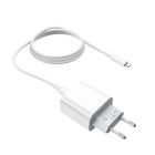 Мережевий зарядний пристрій з кабелем HOCO C76A Plus Speed source PD20W charger set(C to iP) White