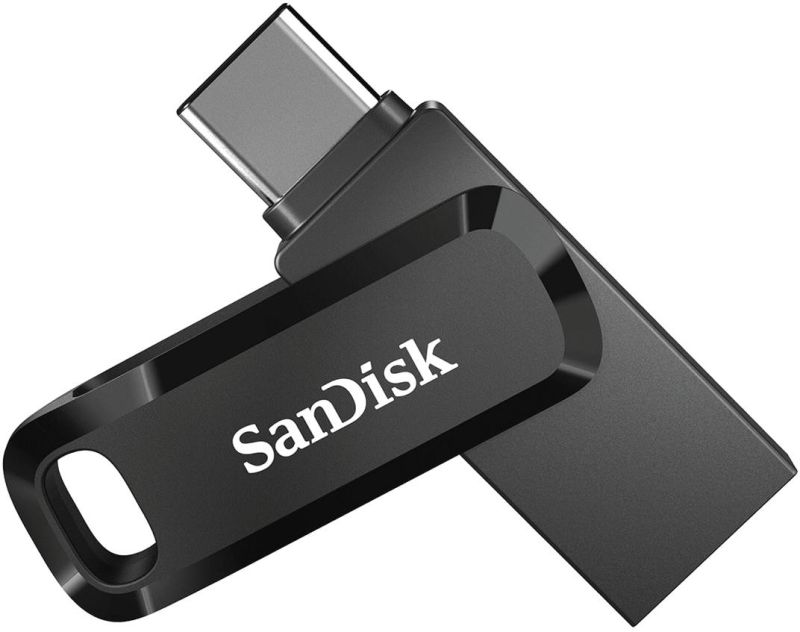 Флеш-накопичувач SanDisk USB 3.1 Ultra Dual Go Type-C 256Gb (150 Mb/s)