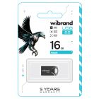 Флеш-накопичувач Wibrand USB 2.0 Hawk 16Gb Black