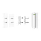 Кріпильна панель Ajax SmartBracket для великого магниту DoorProtect White