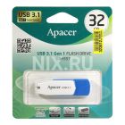 Флеш-накопичувач Apacer USB 3.2 Gen 1 AH357  32GB Blue/White