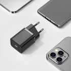 Мережевий зарядний пристрій Baseus Super Si Quick Charger 1C 20W EU Black