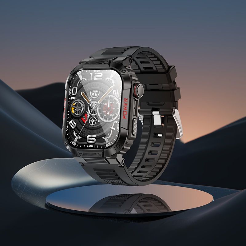 Смарт-годинник BOROFONE BD9 51mm. 300 mAh. IP67 Smart sports watch (call version) Black