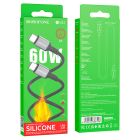 Кабель BOROFONE BX83 Type-C to Type-C Famous 60W silicone charging data cable Black