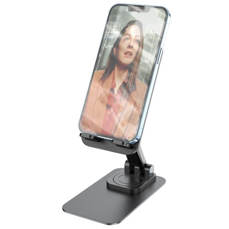 Тримач для телефона HOCO PH50 Ivey folding rotatable desktop holder Black