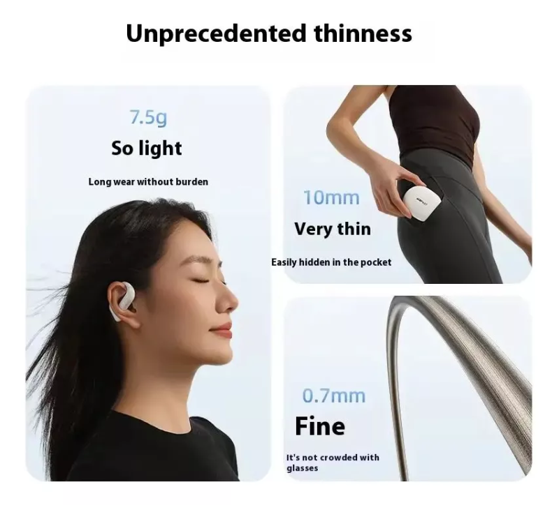 Бездротові навушники ACEFAST FA002 ACEFIT Air wireless earbuds Black