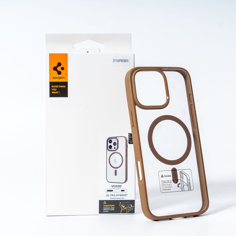 Чохол для смартфона Spigen AAA Magnetic Color for Apple iPhone 16 Brown
