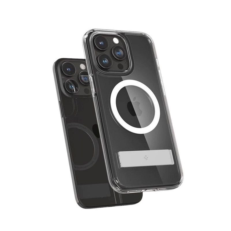 Чохол Spigen AAA Magnetic Clear Stand for Apple iPhone 11 Pro Max Transparent