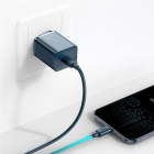 Мережевий зарядний пристрій Baseus Super Si Quick Charger 1C 20W EU Blue