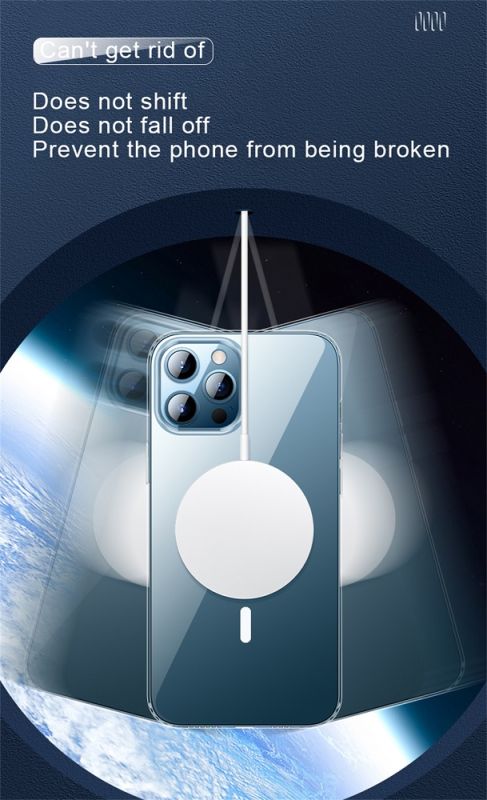 Чохол Cosmic Acrylic MagSafe HQ for Apple iPhone 11 Pro Transparent
