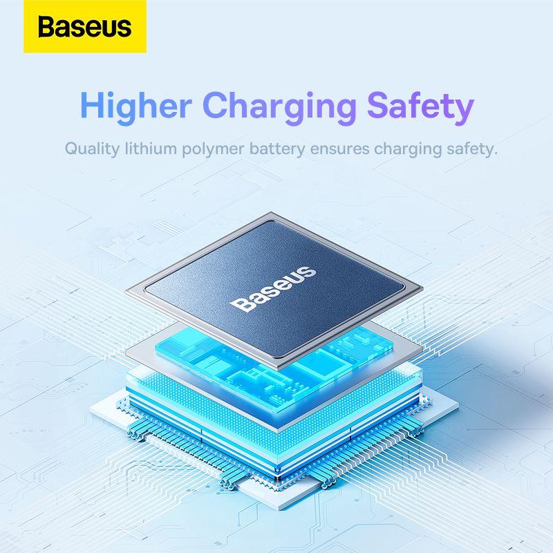 Зовнішній акумулятор Baseus Airpow Fast Charge Power Bank 10000mAh 20W Nebula Purple