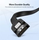 Кабель UGREEN US217 SATA 3 Data Cable 0.5m (Black)(UGR-30796)