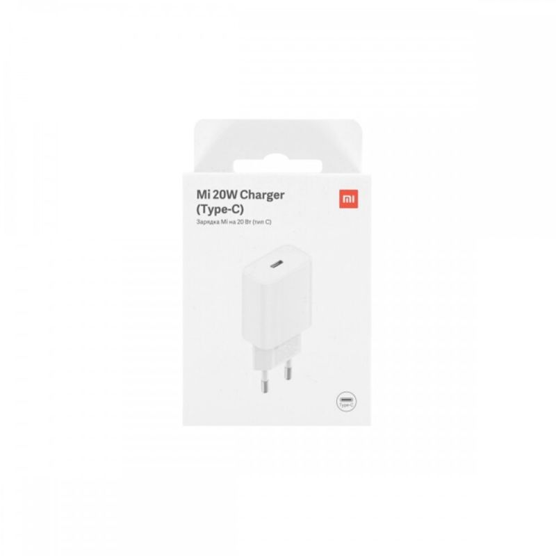 Мережевий зарядний пристрій Xiaomi Mi 20W Charger Type-C EU White