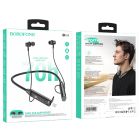 Бездротові спортивні навушники BOROFONE BE66 Motor neck-mounted BT headset Black