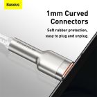 Кабель Baseus Cafule Series Metal Data Cable USB to Type-C 66W 1m White