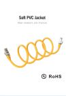 Мережевий кабель Vention Cat.6A SFTP Patch Cable 1M Yellow