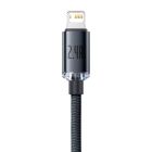 Кабель Baseus Crystal Shine Series Fast Charging Data Cable USB to iP 2.4A 2m Black