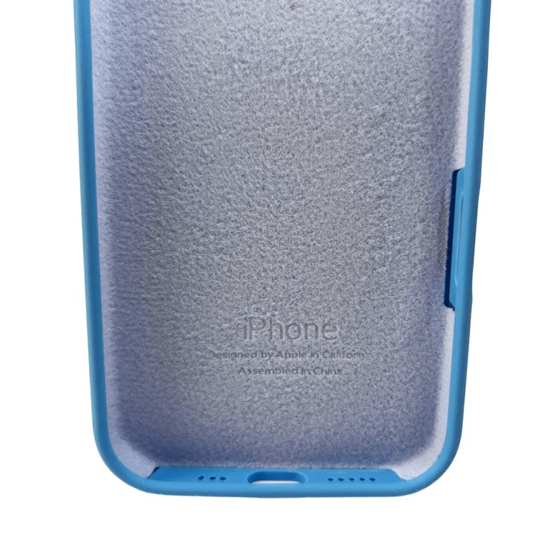 Чохол для смартфона Silicone Full Case AA Camera Protect for Apple iPhone 16 49,Cornflower