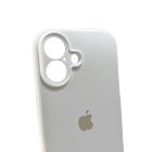 Чохол для смартфона Silicone Full Case AA Camera Protect for Apple iPhone 16 8,White
