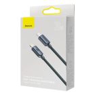 Кабель Baseus Crystal Shine Series Fast Charging Data Cable Type-C to iP 20W 1.2m Black