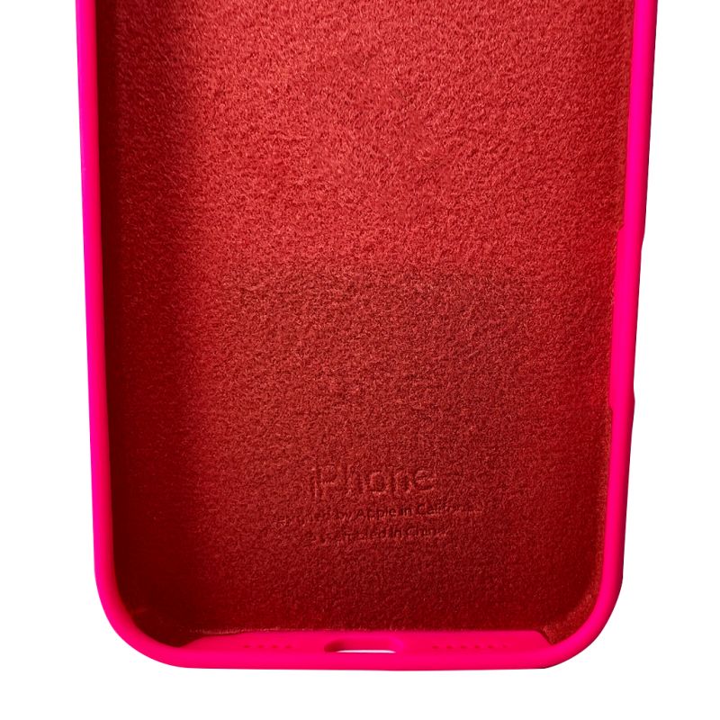 Чохол для смартфона Silicone Full Case AA Camera Protect for Apple iPhone 16 Pro 23,Shiny Pink
