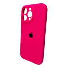 Чохол для смартфона Silicone Full Case AA Camera Protect for Apple iPhone 16 Pro 23,Shiny Pink