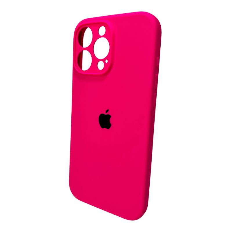 Чохол для смартфона Silicone Full Case AA Camera Protect for Apple iPhone 16 Pro 23,Shiny Pink
