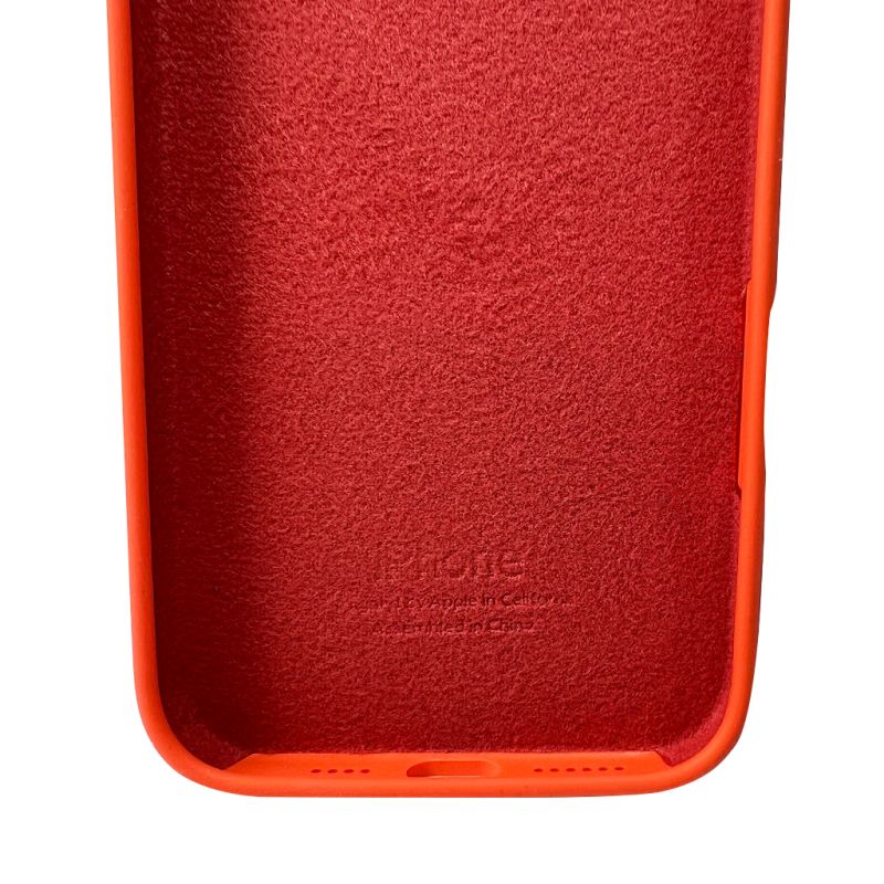 Чохол для смартфона Silicone Full Case AA Camera Protect for Apple iPhone 16 Pro 52,Orange