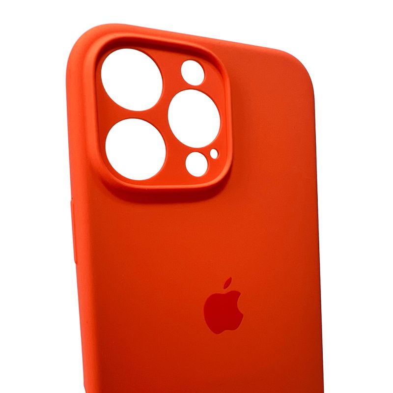 Чохол для смартфона Silicone Full Case AA Camera Protect for Apple iPhone 16 Pro 52,Orange