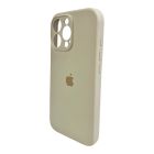 Чохол для смартфона Silicone Full Case AA Camera Protect for Apple iPhone 16 Pro 9,Antique White