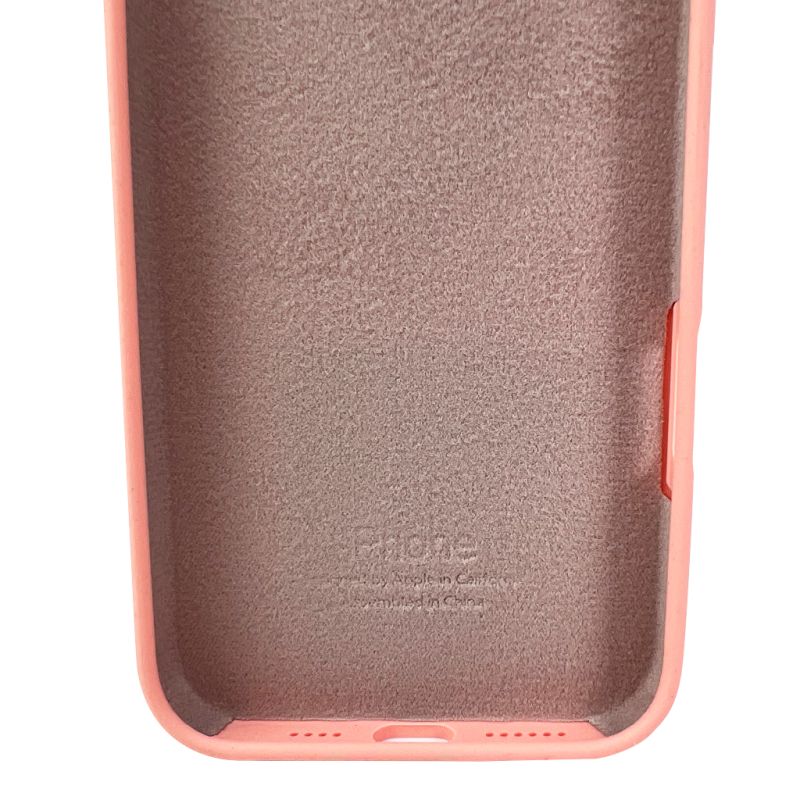 Чохол для смартфона Silicone Full Case AA Camera Protect for Apple iPhone 16 Pro Max 37,Grapefruit