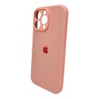 Чохол для смартфона Silicone Full Case AA Camera Protect for Apple iPhone 16 Pro Max 37,Grapefruit