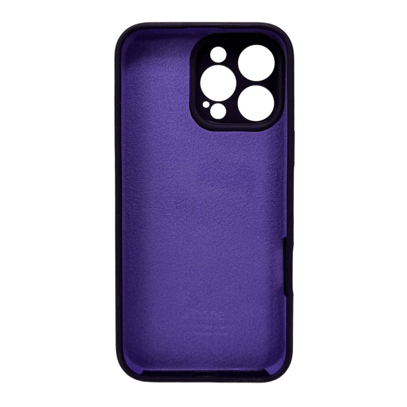 Чохол для смартфона Silicone Full Case AA Camera Protect for Apple iPhone 16 Pro Max 59,Berry Purple