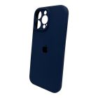 Чохол для смартфона Silicone Full Case AA Camera Protect for Apple iPhone 16 Pro 7,Dark Blue