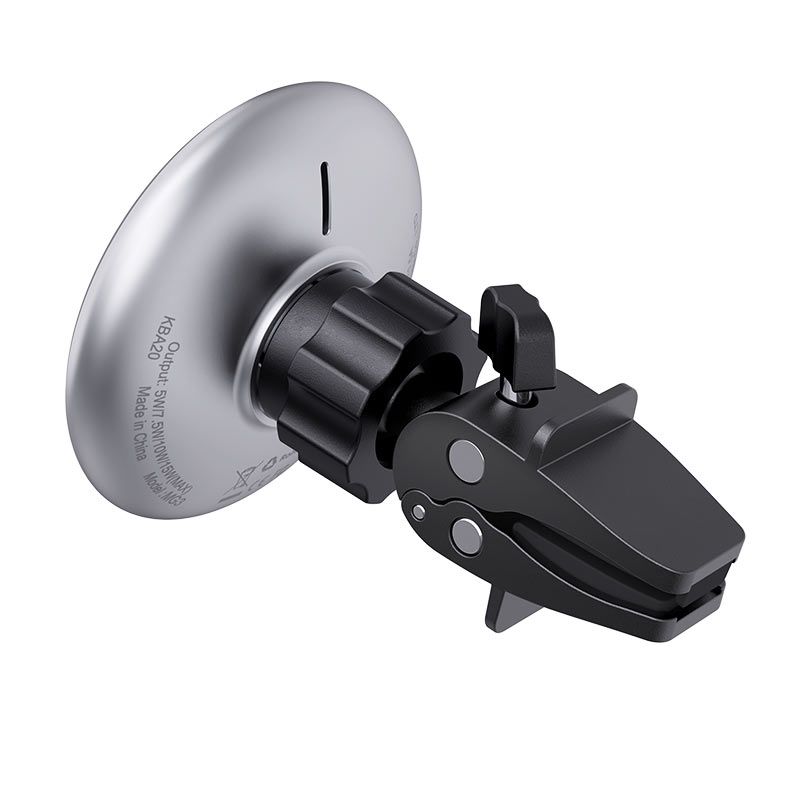 Автотримач для телефона з БЗП ACEFAST D3 magnetic wireless charging car holder Silver