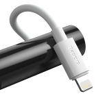 Кабель Baseus Simple Wisdom Data Cable Kit USB to iP PD 20W (2PCS/Set）1.5m White