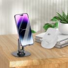 Тримач для телефона HOCO HD6 Winner dual-axis rotating desktop stand Black