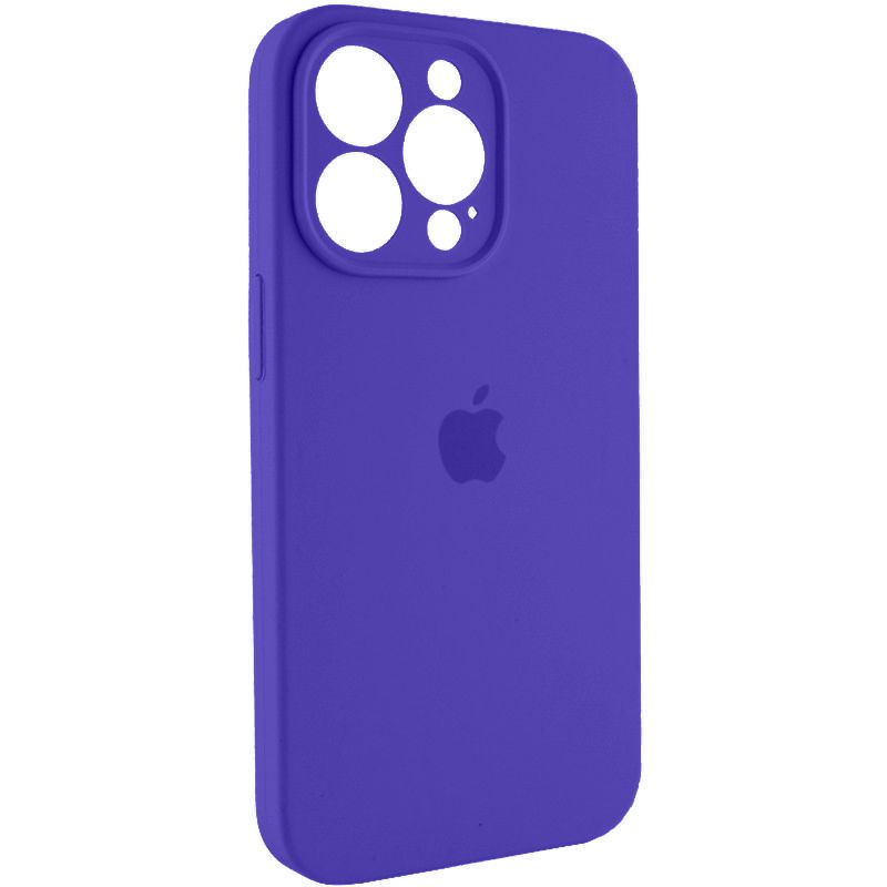 Чохол для смартфона Silicone Full Case AA Camera Protect for Apple iPhone 14 Pro 22,Dark Purple
