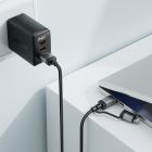 Кабель ACEFAST C20-01 USB-C to USB-C / Lightning aluminum alloy connectors charging data cable Black