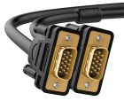 Кабель UGREEN VG101 VGA Male to Male Cable 1m (Black)(UGR-11673)