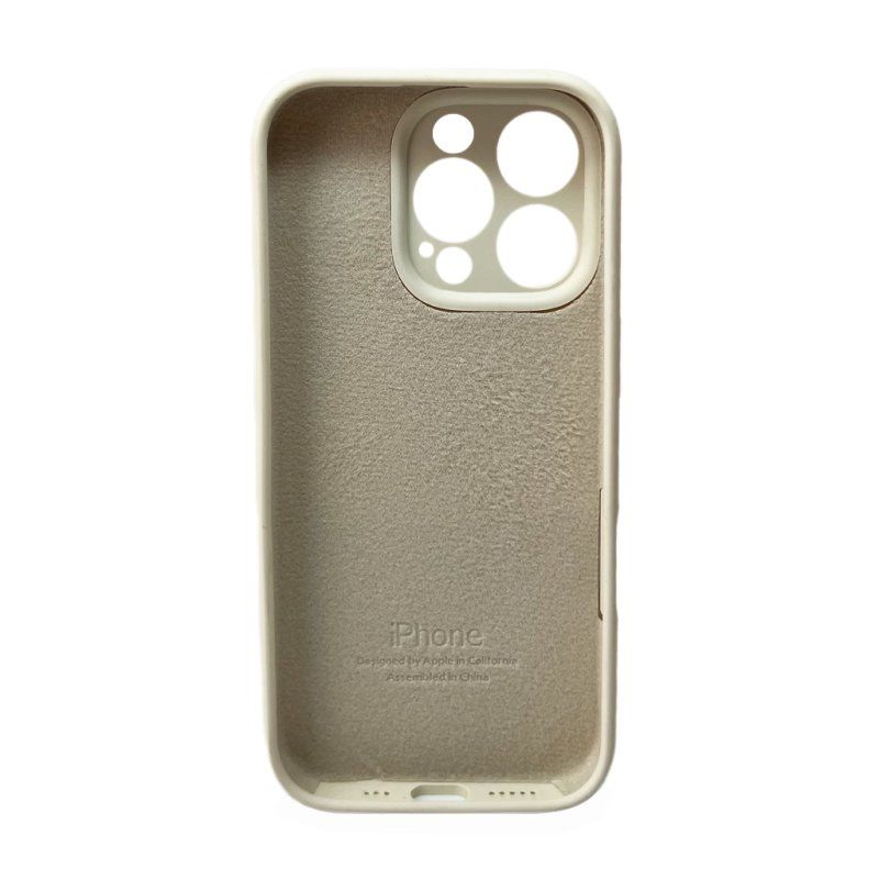Чохол для смартфона Silicone Full Case AA Camera Protect for Apple iPhone 16 Pro Max 10,Stone