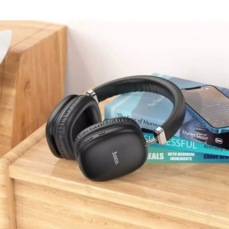 Бездротові накладні навушники HOCO W35 wireless headphones Black