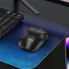 Маніпулятор миша HOCO GM24 Mystic six-button dual-mode business wireless mouse Black