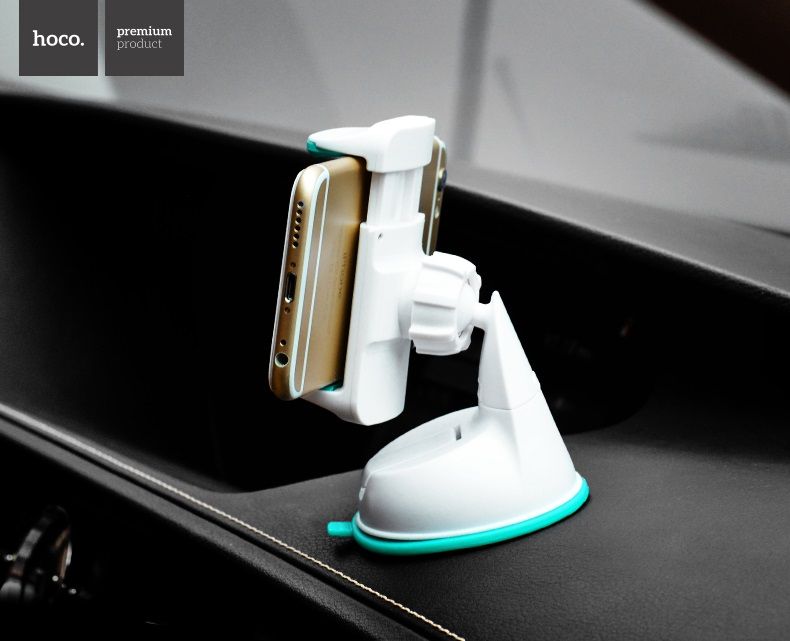 Автотримач для телефона HOCO CA5 Suction vehicle Holder Blue