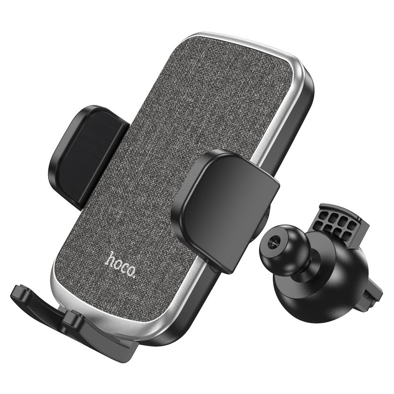 Автотримач для телефона HOCO CA94 Polaris push-type air outlet car holder Black